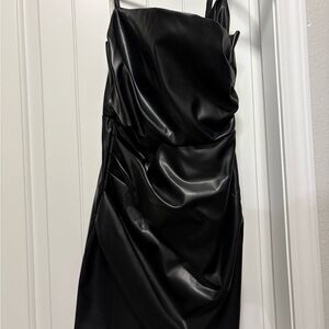 Chic Strapless Black Dress